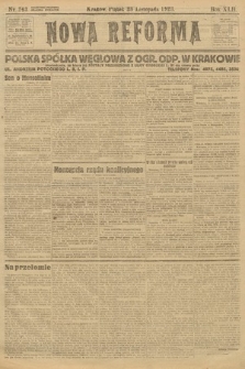 Nowa Reforma. 1923, nr 243