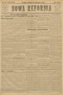 Nowa Reforma. 1923, nr 244