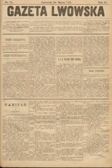 Gazeta Lwowska. 1901, nr 71