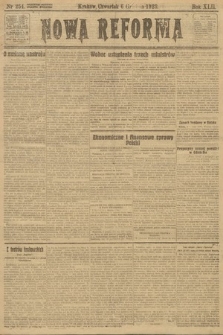 Nowa Reforma. 1923, nr 254