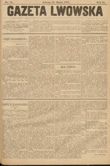 Gazeta Lwowska. 1901, nr 73