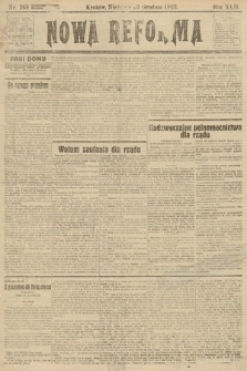 Nowa Reforma. 1923, nr 268