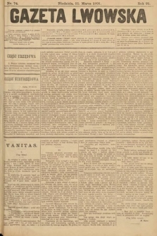 Gazeta Lwowska. 1901, nr 74