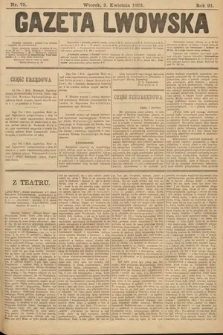 Gazeta Lwowska. 1901, nr 75