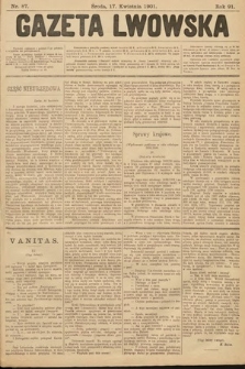Gazeta Lwowska. 1901, nr 87