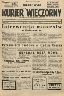 Krakowski Kurier Wieczorny : niezależny organ demokratyczny. 1938, nr 6 (289)