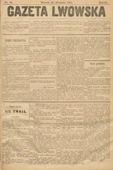 Gazeta Lwowska. 1901, nr 92