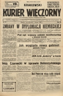 Krakowski Kurier Wieczorny : niezależny organ demokratyczny. 1938, nr 37