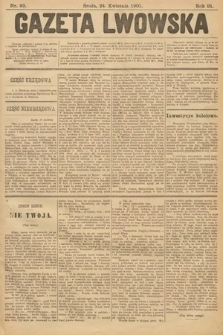 Gazeta Lwowska. 1901, nr 93