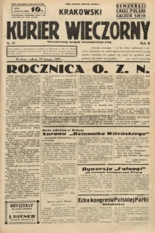 Krakowski Kurier Wieczorny : niezależny organ demokratyczny. 1938, nr 49