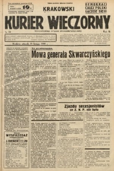 Krakowski Kurier Wieczorny : niezależny organ demokratyczny. 1938, nr 52