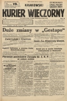 Krakowski Kurier Wieczorny : niezależny organ demokratyczny. 1938, nr 59