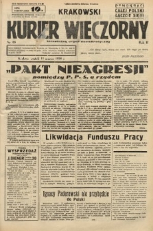 Krakowski Kurier Wieczorny : niezależny organ demokratyczny. 1938, nr 69