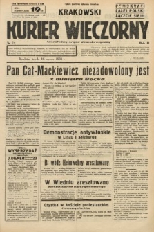 Krakowski Kurier Wieczorny : niezależny organ demokratyczny. 1938, nr 74