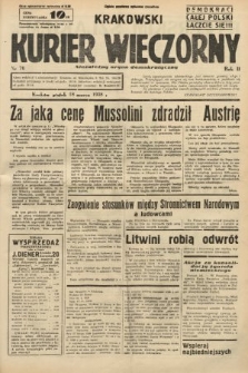 Krakowski Kurier Wieczorny : niezależny organ demokratyczny. 1938, nr 76