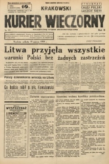 Krakowski Kurier Wieczorny : niezależny organ demokratyczny. 1938, nr 77