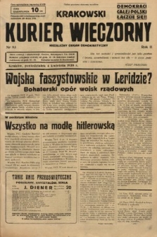 Krakowski Kurier Wieczorny : niezależny organ demokratyczny. 1938, nr 93