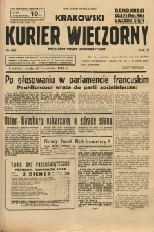 Krakowski Kurier Wieczorny : niezależny organ demokratyczny. 1938, nr 102