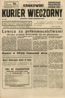 Krakowski Kurier Wieczorny : niezależny organ demokratyczny. 1938, nr 103
