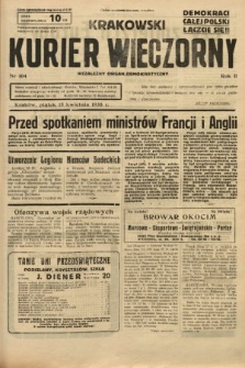 Krakowski Kurier Wieczorny : niezależny organ demokratyczny. 1938, nr 104