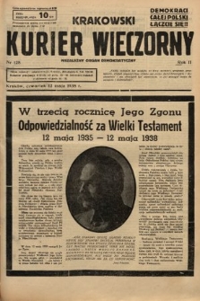 Krakowski Kurier Wieczorny : niezależny organ demokratyczny. 1938, nr 128