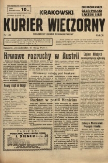 Krakowski Kurier Wieczorny : niezależny organ demokratyczny. 1938, nr 132