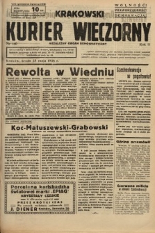 Krakowski Kurier Wieczorny : niezależny organ demokratyczny. 1938, nr 140