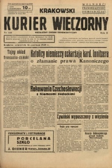 Krakowski Kurier Wieczorny : niezależny organ demokratyczny. 1938, nr 160