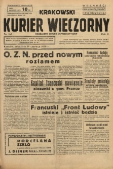 Krakowski Kurier Wieczorny : niezależny organ demokratyczny. 1938, nr 163