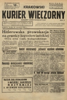 Krakowski Kurier Wieczorny : niezależny organ demokratyczny. 1938, nr 166