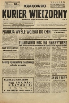 Krakowski Kurier Wieczorny : niezależny organ demokratyczny. 1938, nr 170