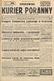 Krakowski Kurier Poranny : niezależny organ demokratyczny. 1937, nr 134