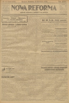 Nowa Reforma. 1924, nr 87