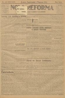 Nowa Reforma. 1924, nr 199