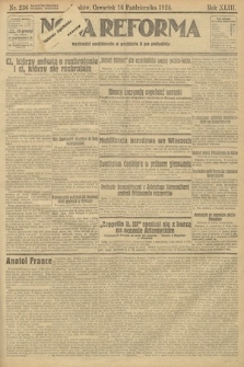 Nowa Reforma. 1924, nr 236
