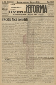 Nowa Reforma. 1928, nr 52