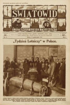 Światowid : ilustrowany kuryer tygodniowy. 1924, nr 11