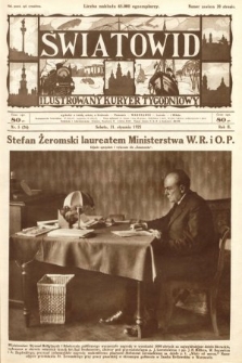 Światowid : ilustrowany kuryer tygodniowy. 1925, nr 5