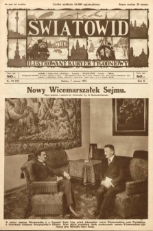 Światowid : ilustrowany kuryer tygodniowy. 1925, nr 10