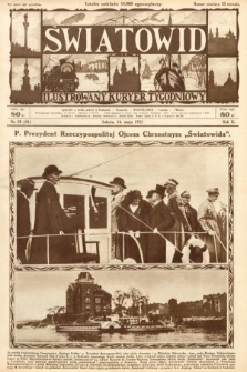 Światowid : ilustrowany kuryer tygodniowy. 1925, nr 20