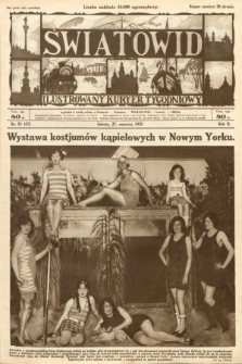 Światowid : ilustrowany kuryer tygodniowy. 1925, nr 26