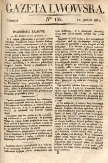 Gazeta Lwowska. 1831, nr 152