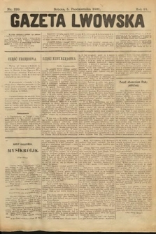 Gazeta Lwowska. 1901, nr 229
