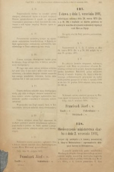 Dziennik Ustaw Państwa dla Królestw i Krajów w Radzie Państwa Reprezentowanych. 1891, cz. 41