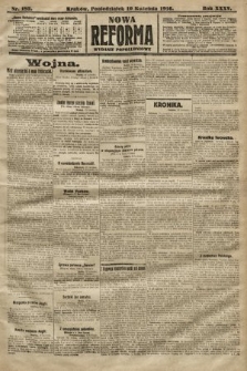 Nowa Reforma (wydanie popołudniowe). 1916, nr 182