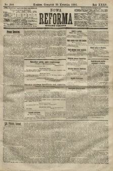 Nowa Reforma (wydanie poranne). 1916, nr 200