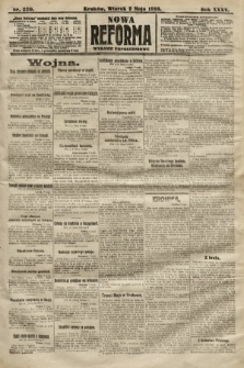 Nowa Reforma (wydanie popołudniowe). 1916, nr 220
