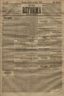 Nowa Reforma (wydanie poranne). 1916, nr 252