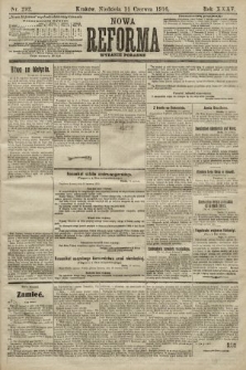 Nowa Reforma (wydanie poranne). 1916, nr 292