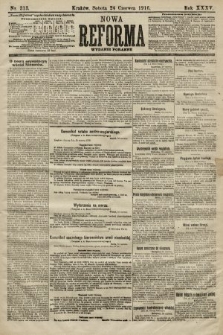 Nowa Reforma (wydanie poranne). 1916, nr 313